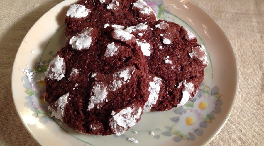 Chocolate Crinkle Cookies