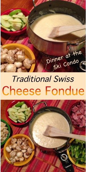 Traditional Swiss Cheese Fondue