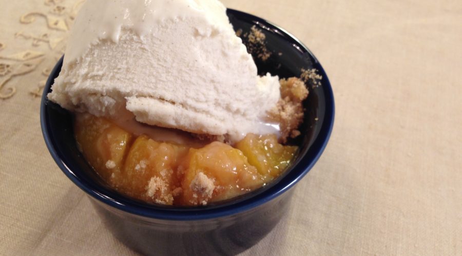 Peach Crumble