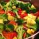 Broccoli, Squash and Red Pepper