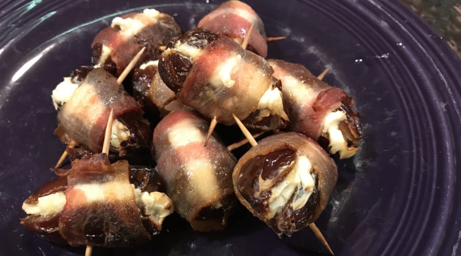 Bacon Wrapped Dates