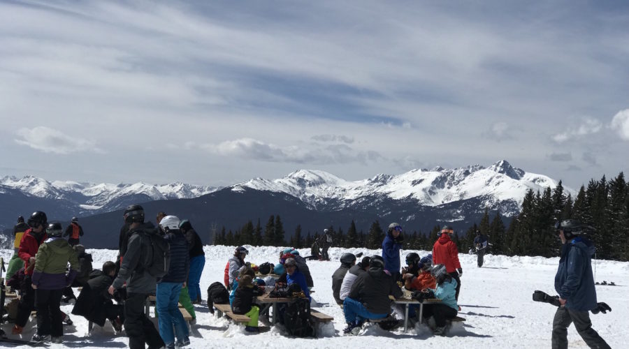 Eating Lunch at Epic Resorts