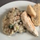 Risotto with Spinach and Mushrooms