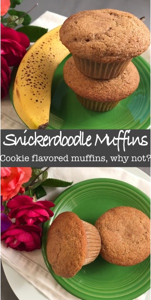 Snickerdoodle Muffins, cookie flavored muffins, why not?