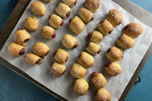 Pretzel Pigs-in-a-Blanket