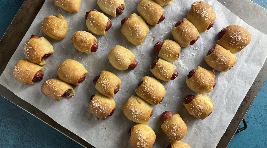 Pretzel Pigs-in-a-Blanket